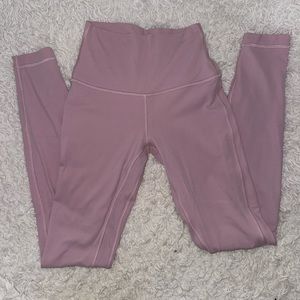 Peony Pink Lululemon Align 28” leggings